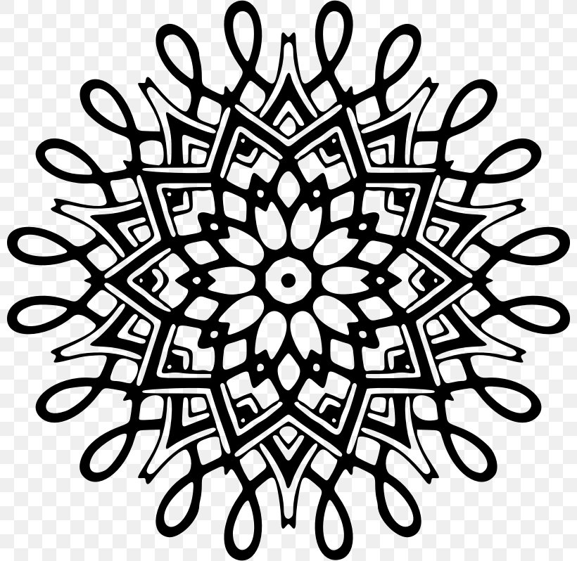 Ornament Line Art Black And White Visual Arts, PNG, 800x798px, Ornament, Art, Black And White, Decorative Arts, Drawing Download Free