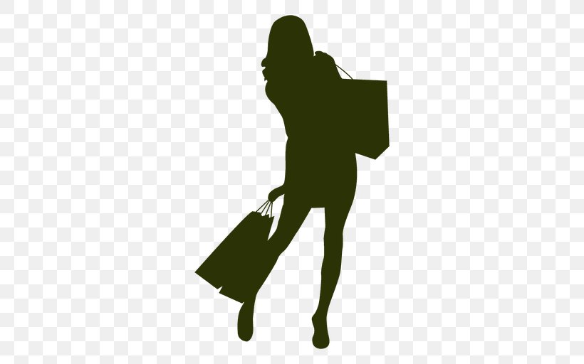 Silhouette Shopping Bags & Trolleys Shopping Bags & Trolleys Woman, PNG, 512x512px, Silhouette, Bag, Human Behavior, Joint, Logo Download Free