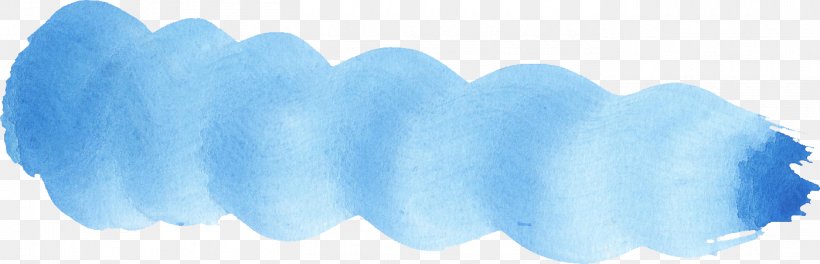 Watercolor Painting Brush, PNG, 1399x451px, Watercolor Painting, Blue, Brush, Cloud, Sky Download Free