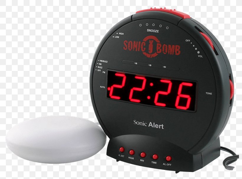 Alarm Clocks Vibration Bomb Conrad Electronic International SBB500SS-IG Quartz Alarm Clock Black, PNG, 800x606px, Alarm Clocks, Alarm Clock, Alarm Device, Bomb, Clock Download Free