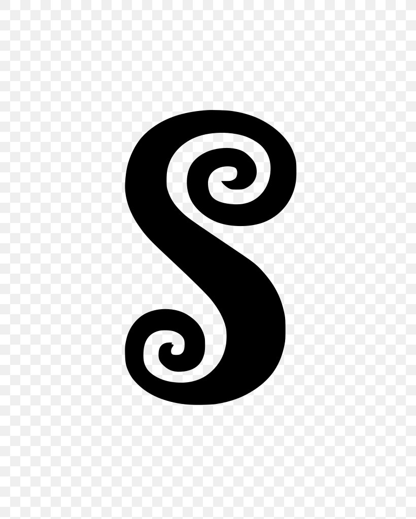 Font Spiral Line Black-and-white Number, PNG, 421x1024px, Spiral, Blackandwhite, Number, Symbol Download Free