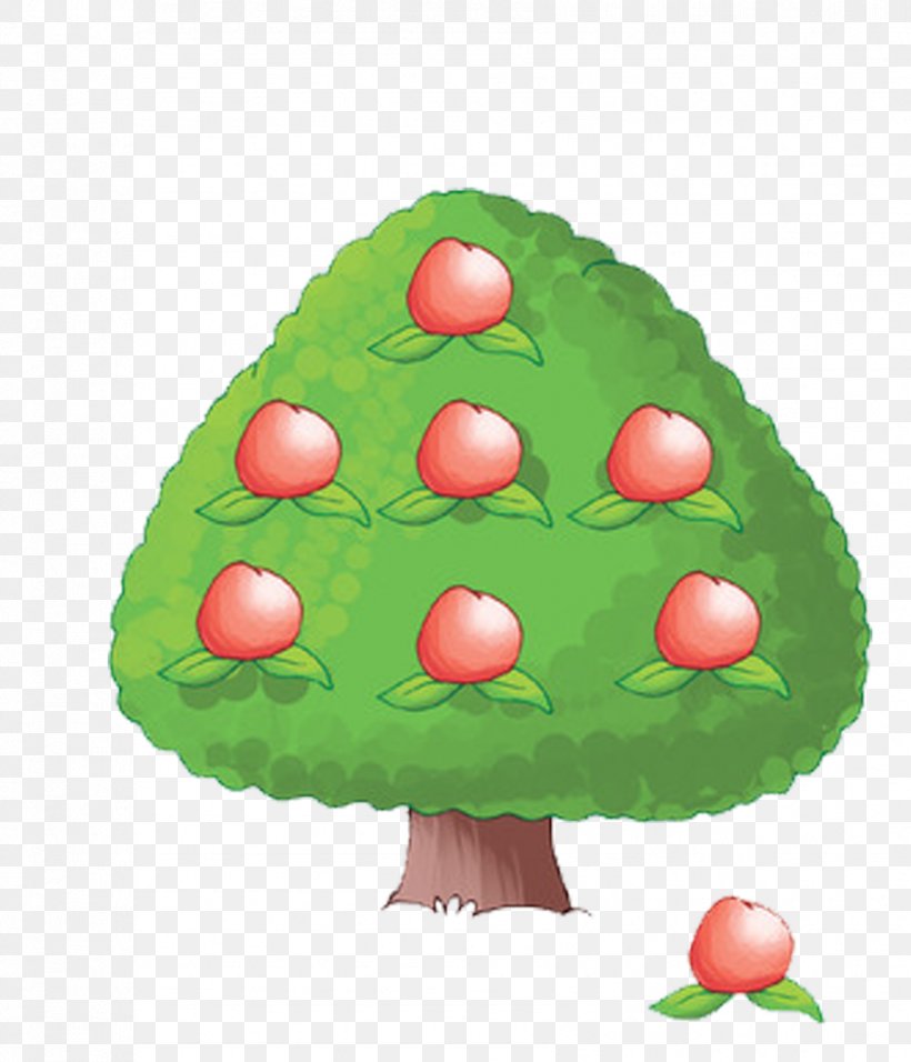 Fruit Tree Apple Illustration, PNG, 1701x1984px, Tree, Apple, Apples, Capsicum Annuum, Cartoon Download Free