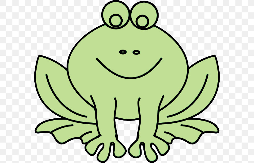 Green Frog Cartoon Hyla True Frog, PNG, 600x526px, Green, Cartoon, Facial Expression, Frog, Head Download Free