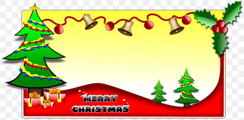 Santa Claus Christmas Card Greeting & Note Cards Clip Art, PNG, 2400x1189px, Santa Claus, Area, Christmas, Christmas Card, Christmas Decoration Download Free