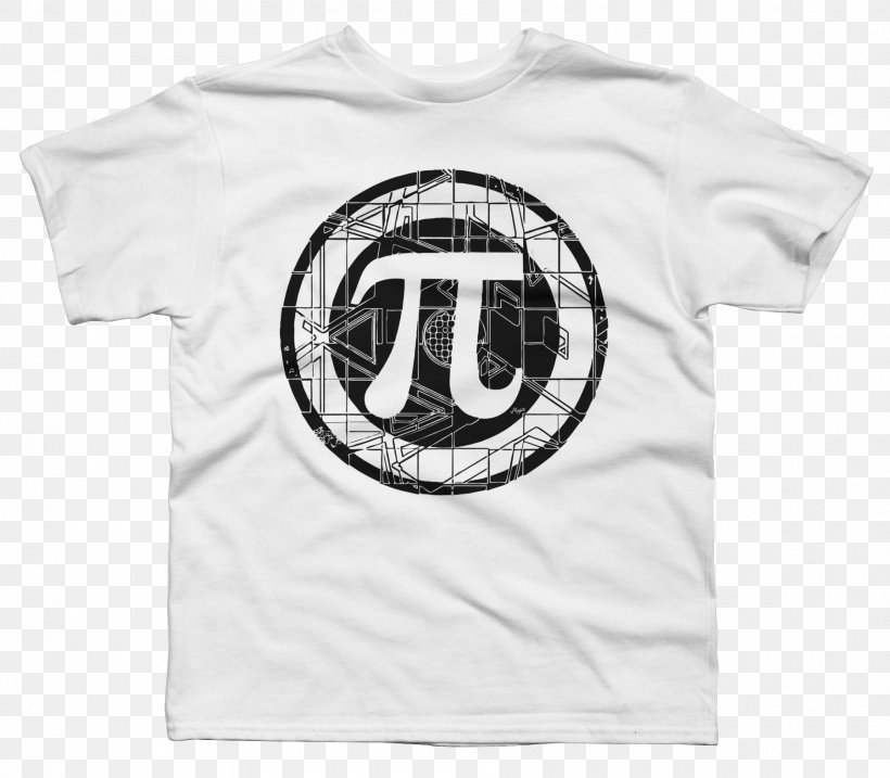 T-shirt Irrational Number Pi Proof That π Is Irrational, PNG, 1800x1575px, Tshirt, Black, Brand, Irrational Number, Logo Download Free