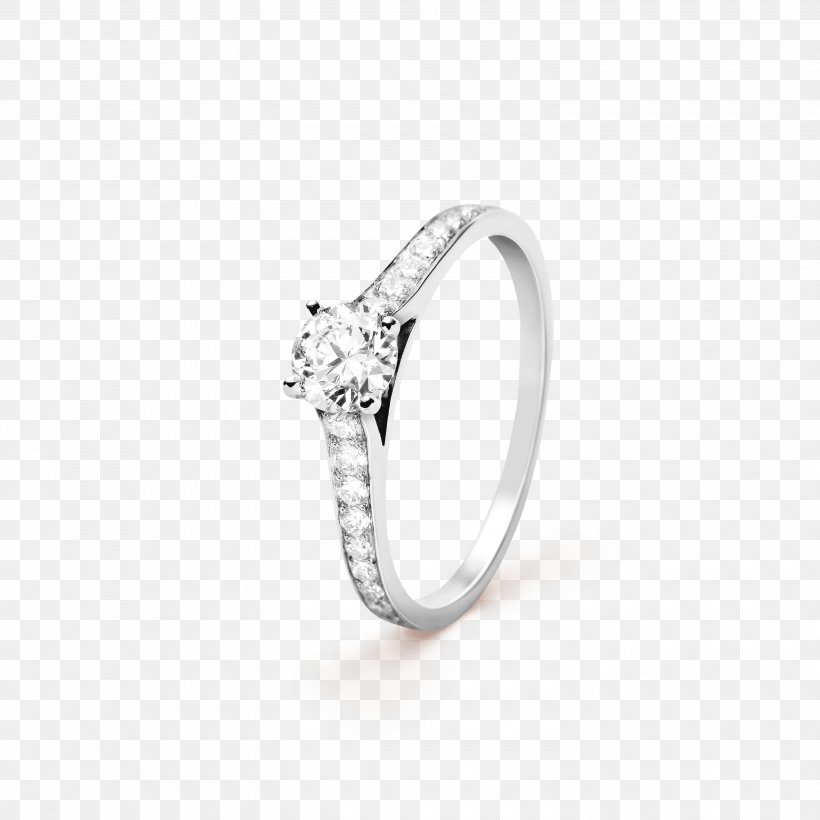 Wedding Ring Diamond Van Cleef & Arpels Engagement Ring, PNG, 3000x3000px, Ring, Body Jewelry, Cartier, Diamond, Engagement Download Free