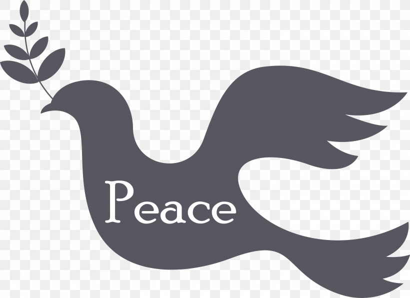 International Day Of Peace World Peace Day, PNG, 3000x2183px, International Day Of Peace, Beak, Black And White M, Black White M, Chicken Download Free
