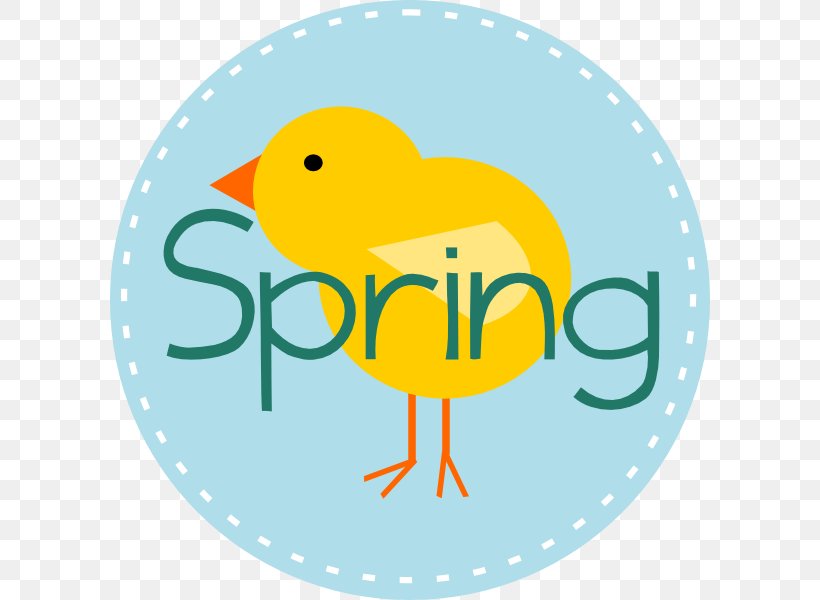 Spring Clip Art, PNG, 600x600px, Spring, Area, Art, Artwork, Beak Download Free