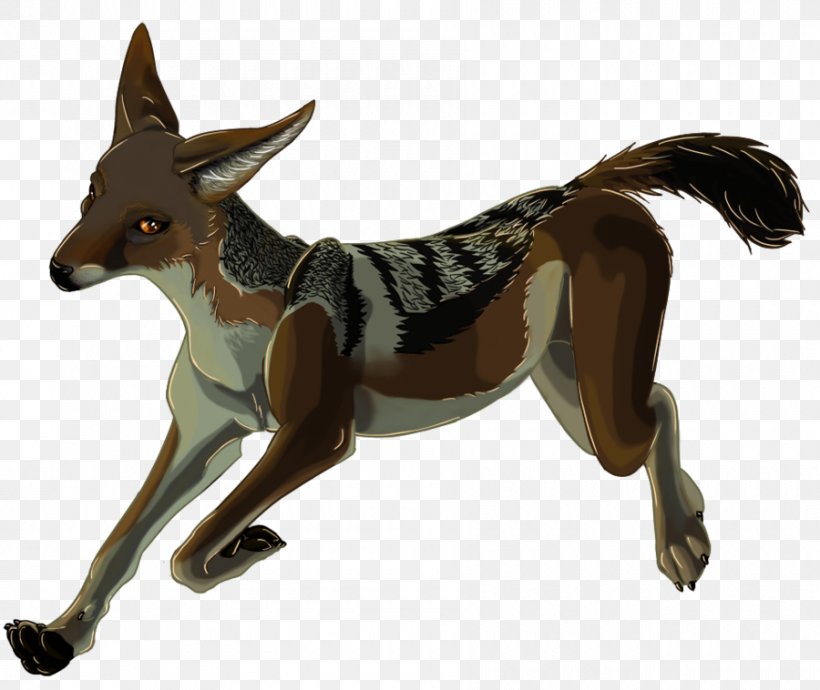 Black-backed Jackal Dog Breed Fox, PNG, 900x758px, Blackbacked Jackal, Animal, Animal Figure, Art, Artist Download Free