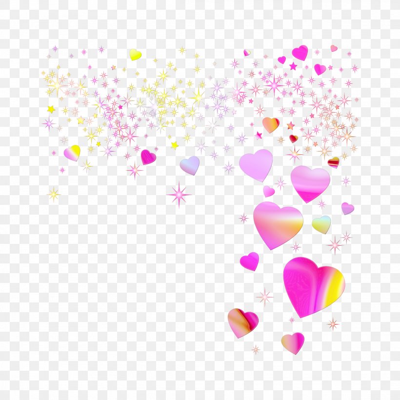 Love Background Heart, PNG, 2289x2289px, Watercolor, Balloon, Broken Heart, Cartoon, Confetti Download Free