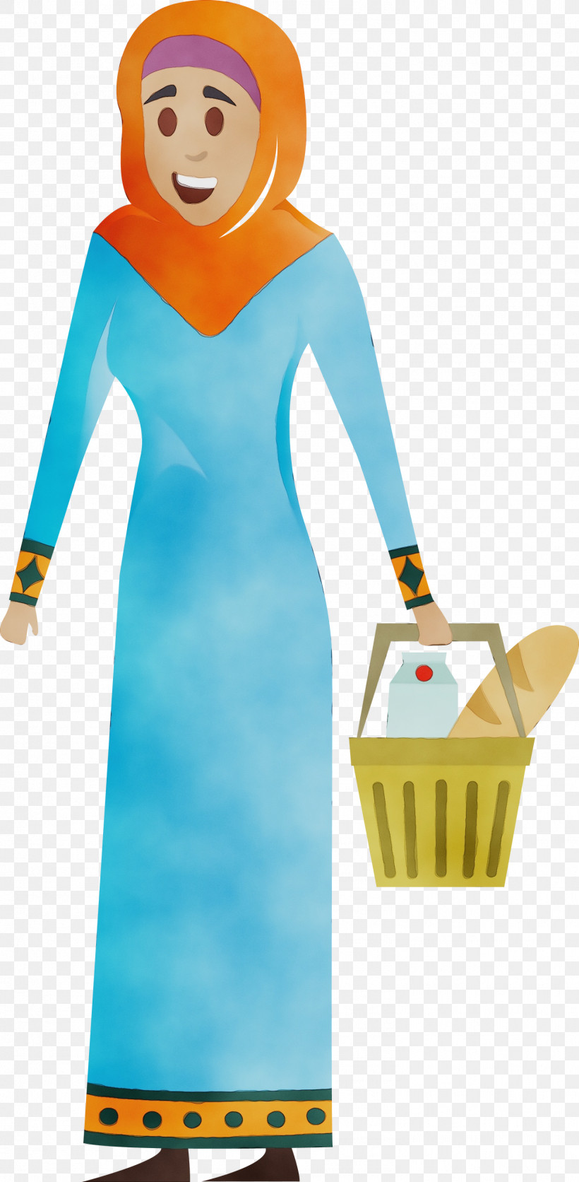 Cartoon Standing Dress Costume Costume Design, PNG, 1471x3000px, Arabic Woman, Arabic Girl, Cartoon, Costume, Costume Design Download Free
