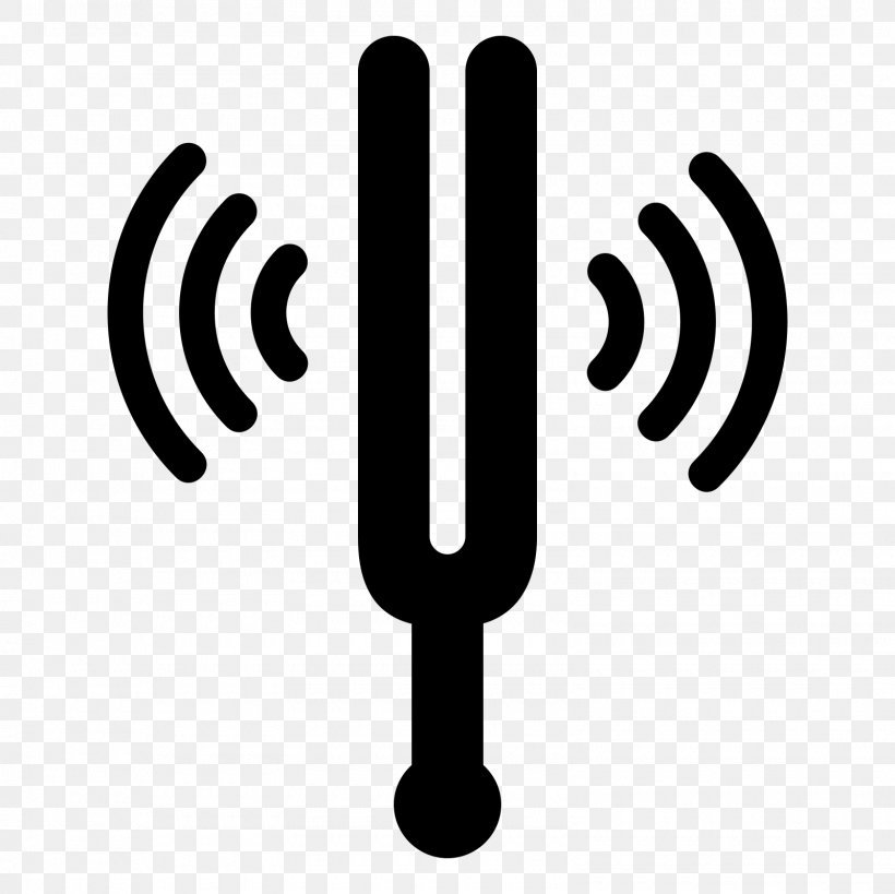 Tuning Fork Musical Tuning, PNG, 1600x1600px, Tuning Fork, Black And White, Brand, Fork, Icon Design Download Free