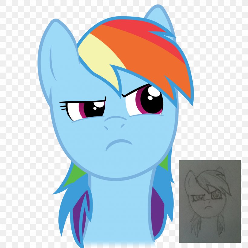 Pony Rainbow Dash Eye Blue, PNG, 1500x1500px, Watercolor, Cartoon, Flower, Frame, Heart Download Free