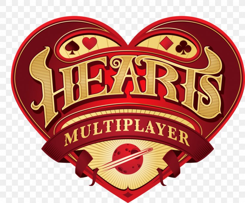Hearts Multiplayer Conquer Online Card Game Blue Frog Gaming, PNG, 1024x847px, Hearts, Android, Badge, Brand, Card Game Download Free