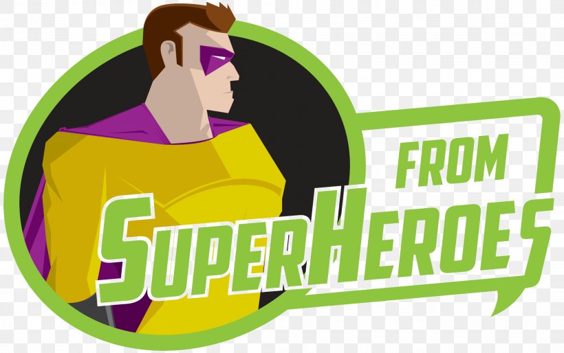 Logo Superhero Graphic Design Clip Art, PNG, 2090x1311px, Logo, Area, Brand, Drawing, Green Download Free