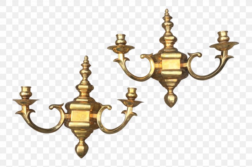 Brass Light Sconce Chandelier Candle, PNG, 2634x1750px, Brass, Bronze, Candle, Candlestick, Chandelier Download Free
