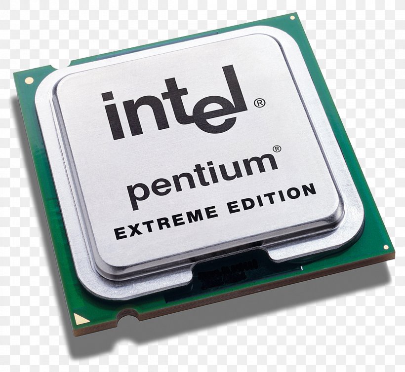 Intel Pentium Extreme Edition Central Processing Unit Pentium Dual-Core, PNG, 1200x1104px, Intel, Brand, Central Processing Unit, Computer Accessory, Computer Component Download Free