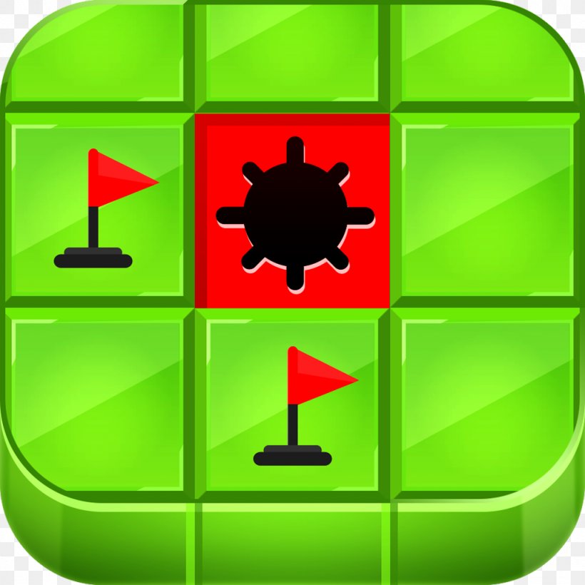 Minesweeper Deluxe Minesweeper Boom Panda Journey TapTap!, PNG, 1024x1024px, Minesweeper Deluxe, Android, Game, Grass, Green Download Free