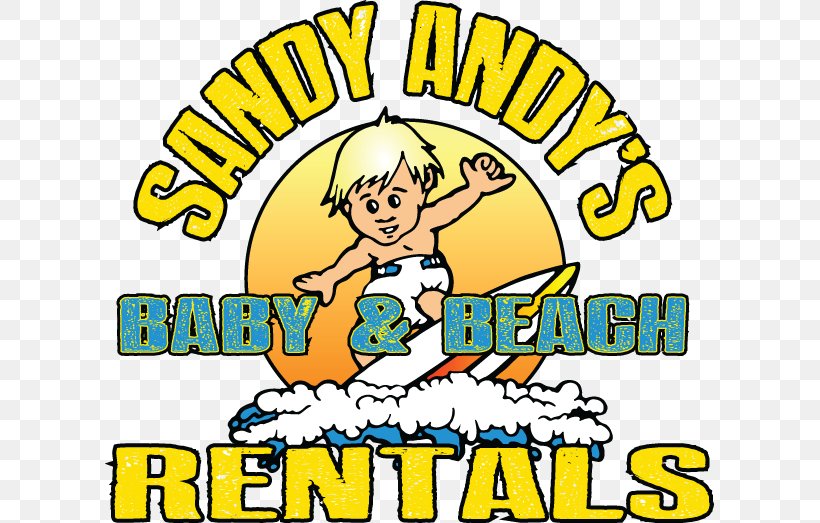 Sandy Andy's Rentals New Smyrna Beach Renting Clip Art Baby & Toddler Car Seats, PNG, 609x523px, New Smyrna Beach, Area, Artwork, Baby Toddler Car Seats, Beach Download Free