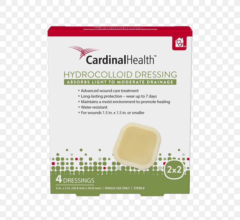 Hydrocolloid Dressing Wound Healing Health Wound Exudate, PNG, 750x750px, Hydrocolloid Dressing, Bandage, Cardinal Health, Dressing, Exudate Download Free