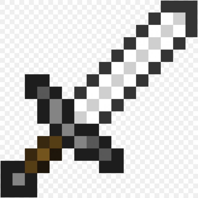 Minecraft Forge Sword Iron, PNG, 1127x1127px, Minecraft, Black, Black And White, Information, Iron Download Free
