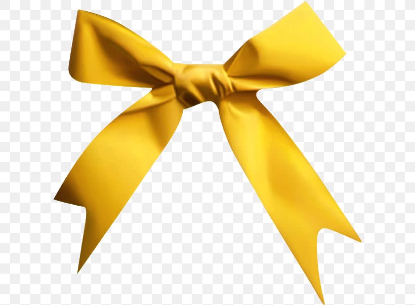 Yellow Ribbon Clip Art, PNG, 610x602px, Yellow, Display Resolution, Necktie, Photography, Ribbon Download Free