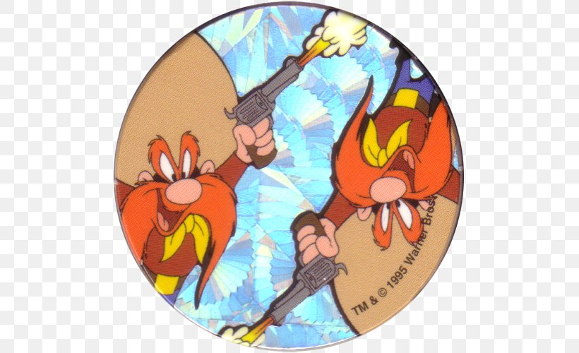 Yosemite Sam Looney Tunes Milk Caps Cartoon Warner Bros., PNG, 500x500px, Yosemite Sam, Art, Cartoon, Coin, Handbag Download Free