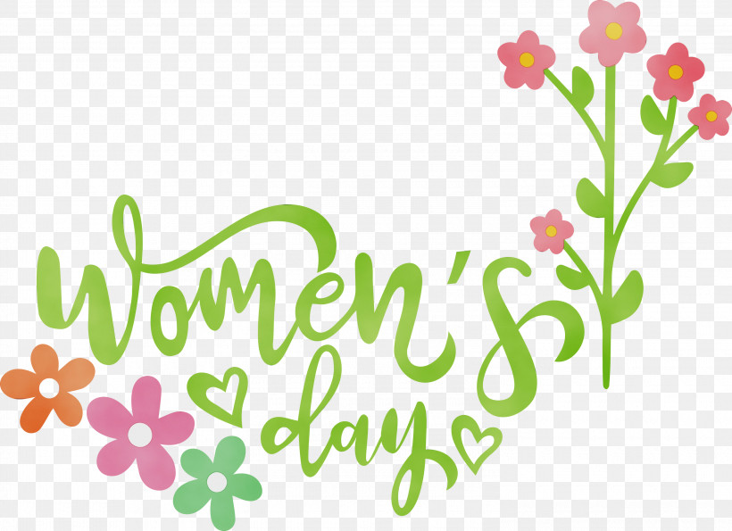 Floral Design, PNG, 3000x2178px, Womens Day, Computer, Drawing, Floral Design, Happy Womens Day Download Free