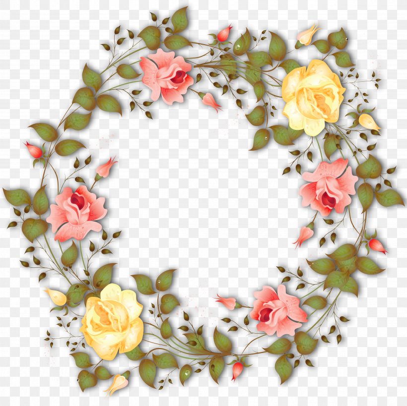 Flower Wreath Garland, PNG, 4724x4724px, Flower, Artificial Flower, Cut Flowers, Dwg, Floral Design Download Free