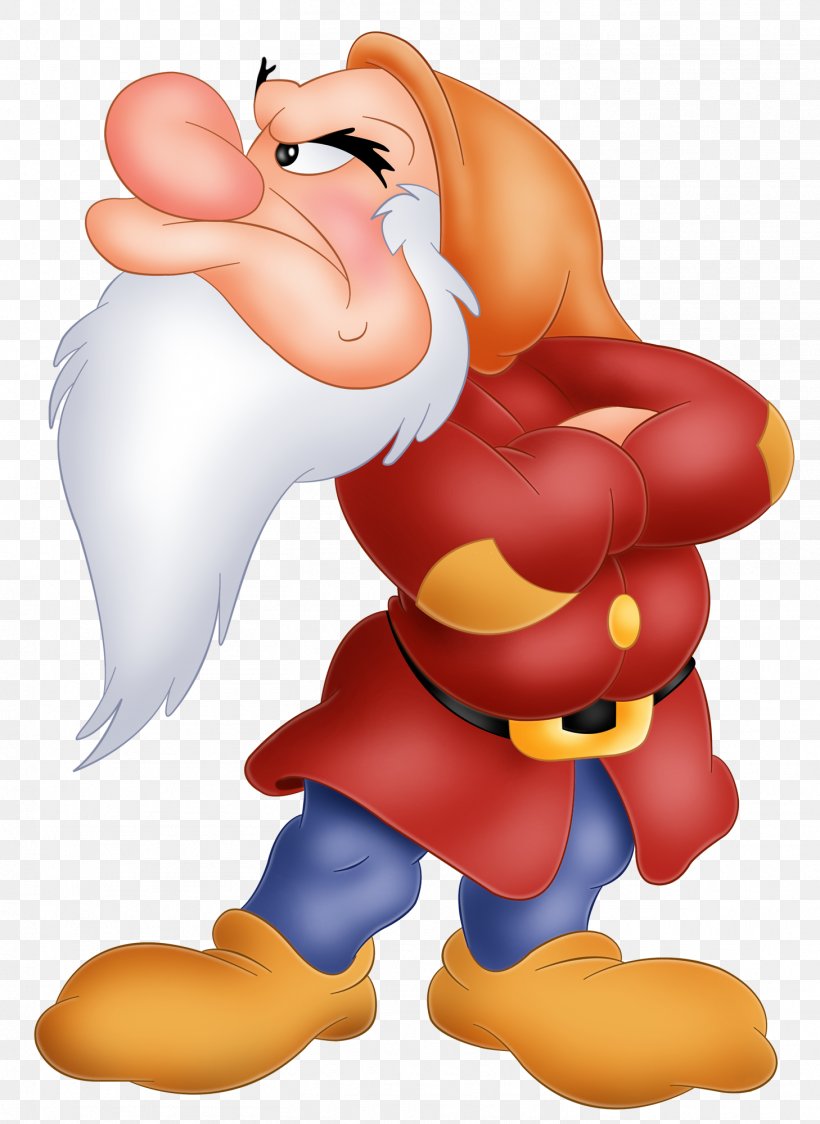 Grumpy Seven Dwarfs Dopey, PNG, 1458x2000px, Watercolor, Cartoon, Flower, Frame, Heart Download Free