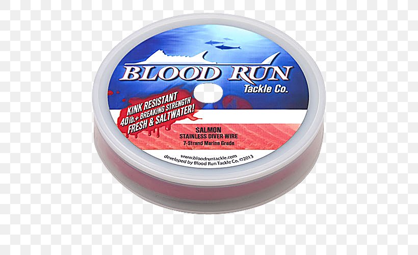 Blood Run Tackle Stainless Fishing Wire 1000' 30lb .015