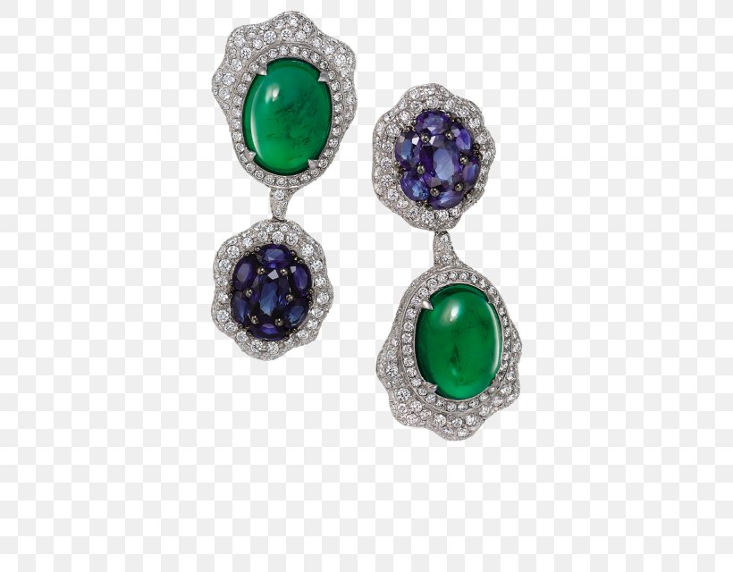 Earring Jewellery Gemstone Emerald Carat, PNG, 640x640px, Earring, Body Jewellery, Body Jewelry, Brilliant, Cabochon Download Free