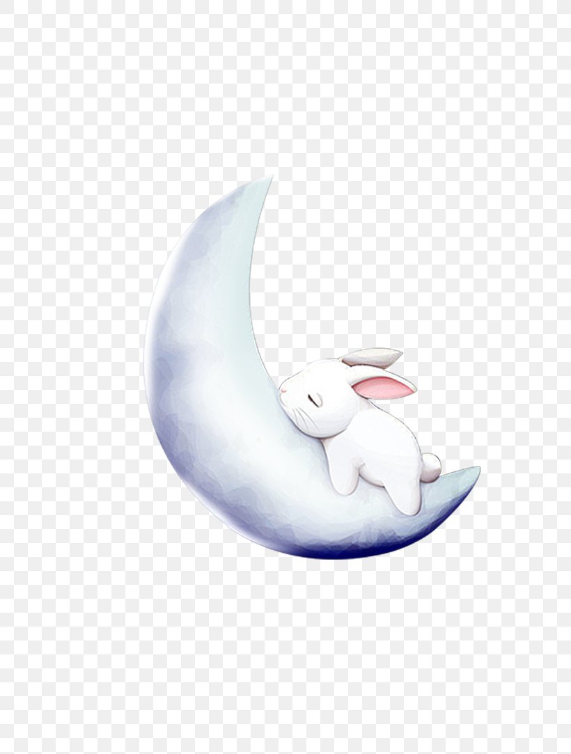 Leporids Moon Rabbit, PNG, 650x1083px, Leporids, Beak, Ducks Geese And Swans, Fictional Character, Illustrator Download Free