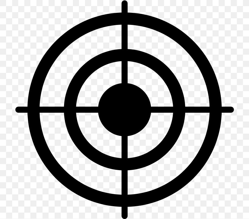 Shooting Targets Bullseye Target Corporation Black, PNG, 722x721px, Shooting Targets, Black, Blackandwhite, Bullseye, Darts Download Free
