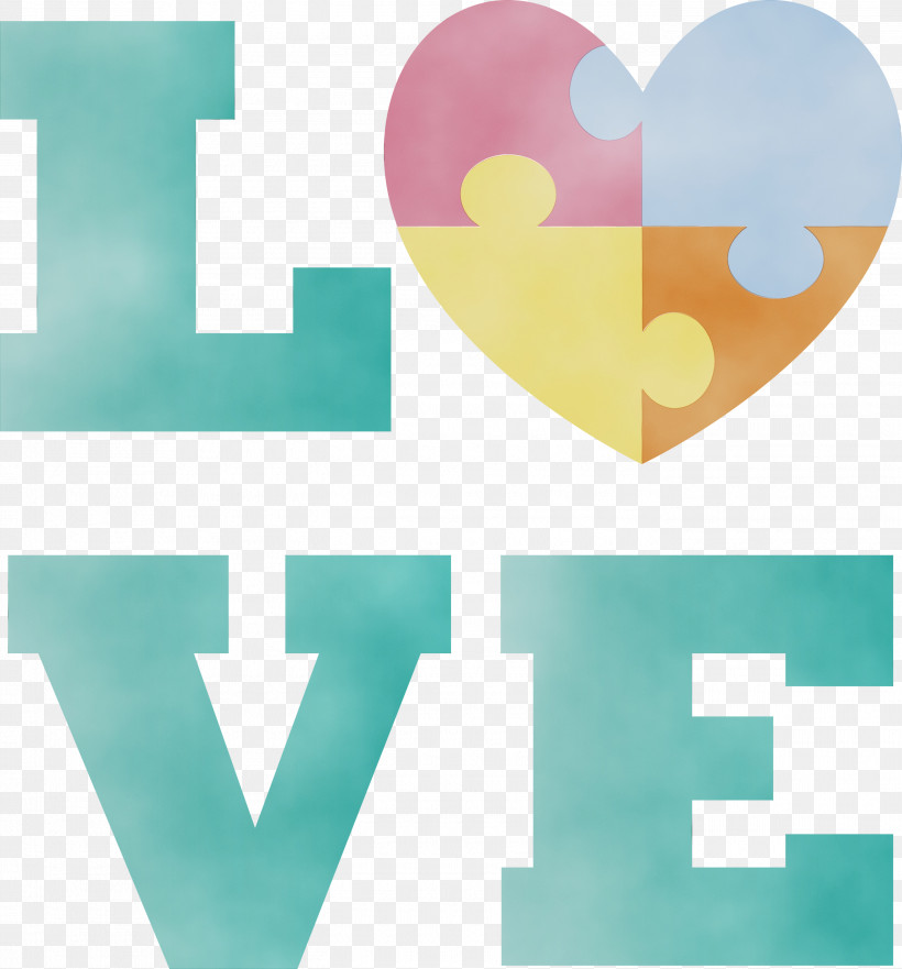 Text Heart Font Line Love, PNG, 2790x3000px, World Autism Awareness Day, Autism Awareness, Heart, Line, Logo Download Free