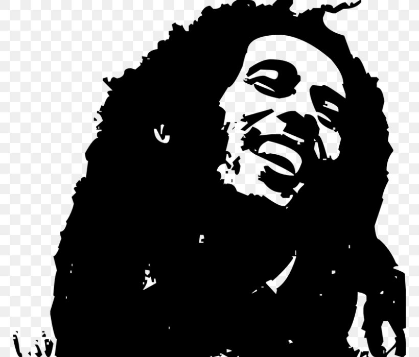 Bob Marley Clip Art, PNG, 768x699px, Bob Marley, Art, Black, Black And White, Drawing Download Free