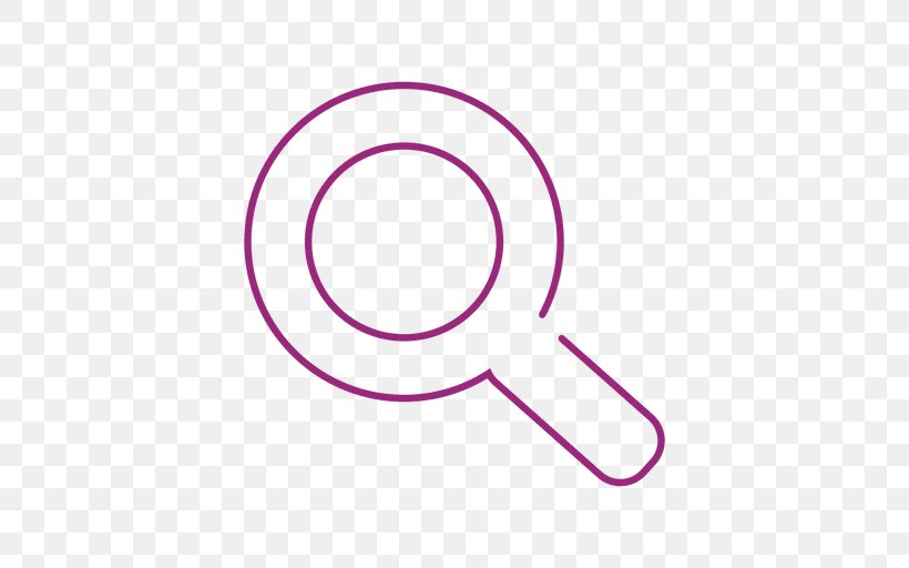 Magnifying Glass Clip Art, PNG, 512x512px, Magnifying Glass, Animaatio, Area, Infographic, Magenta Download Free