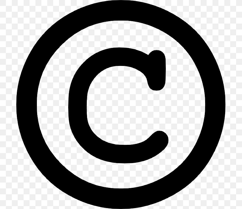 Copyright Symbol Logo Copyright Notice, PNG, 709x710px, Copyright, Black And White, Clip Art, Copyright Act Of 1976, Copyright Law Of The United States Download Free