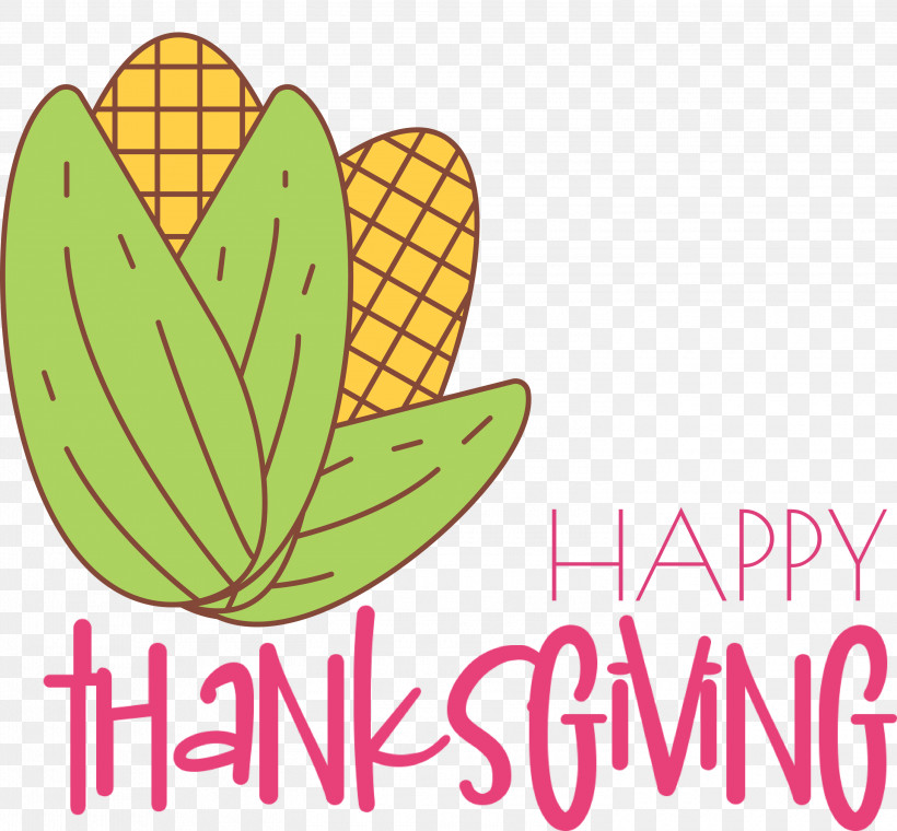 Happy Thanksgiving, PNG, 3000x2781px, Happy Thanksgiving, Fruit, Leaf, Line, Logo Download Free