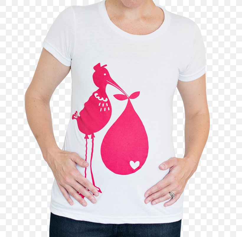T-shirt Hoodie Maternity Clothing Top, PNG, 800x800px, Watercolor, Cartoon, Flower, Frame, Heart Download Free