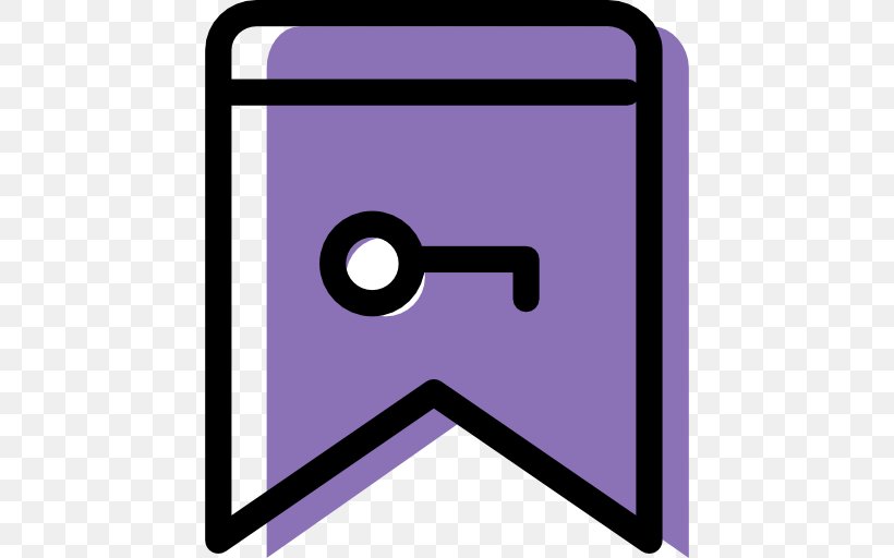 Bookmark Clip Art Favicon, PNG, 512x512px, Bookmark, Computer, Icon Design, Symbol, Violet Download Free