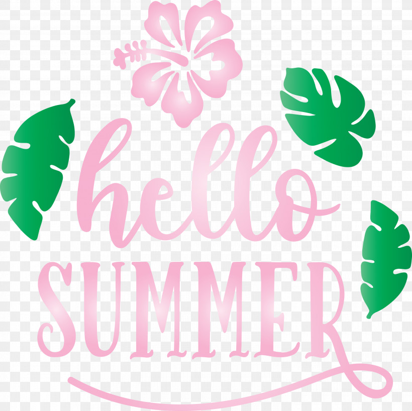 Hello Summer, PNG, 3000x2994px, Hello Summer, Green, Logo, M, Meter Download Free