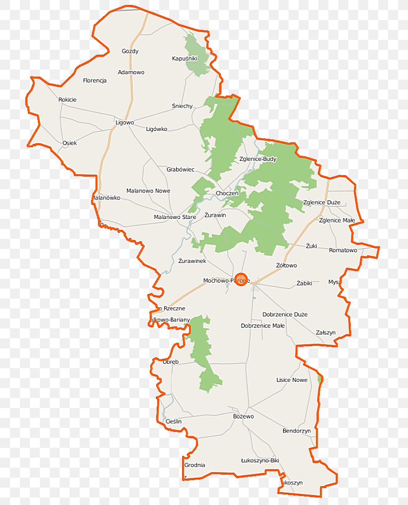 Malanowo Nowe Rokicie, Sierpc County Romatowo Gozdy, Masovian Voivodeship Adamowo, Sierpc County, PNG, 754x1015px, Map, Area, Location, Locator Map, Tree Download Free