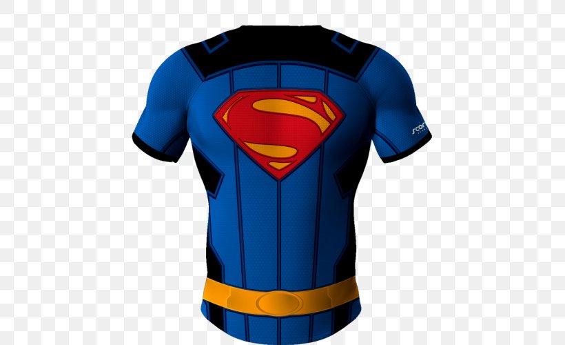 T-shirt Sleeve, PNG, 500x500px, Tshirt, Active Shirt, Cobalt Blue, Electric Blue, Fictional Character Download Free