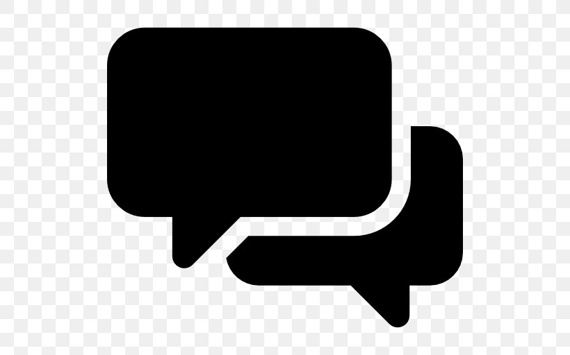 Chat Icon, PNG, 512x512px, Computer Software, Black, Black And White, Business, Interface Download Free