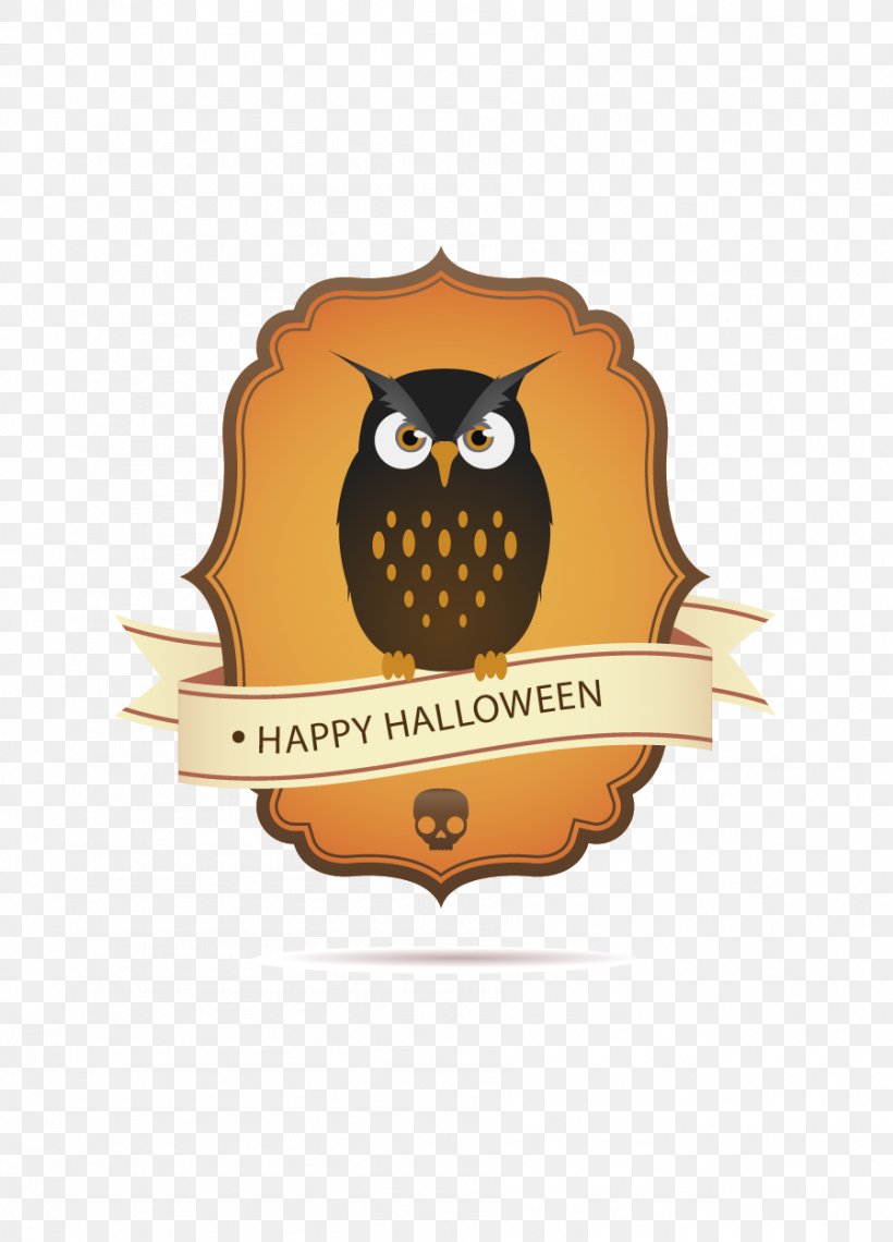 Halloween Border, PNG, 899x1250px, Owl, Bird, Bird Of Prey, Brand, Halloween Download Free