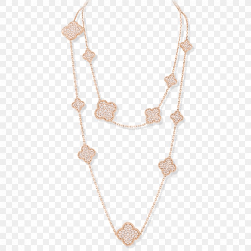 Necklace Van Cleef & Arpels Jewellery Sautoir Alhambra, PNG, 875x875px, Necklace, Alhambra, Case, Chain, Fashion Accessory Download Free