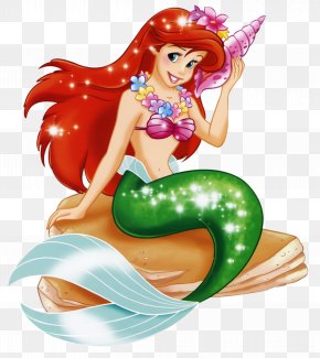 Arielle Mermaid Princess Clipart - Ariel Princess Aurora Mermaid Clip Art PNG
