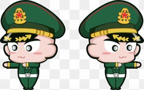 Police Elements - Cartoon Q-version Illustration PNG