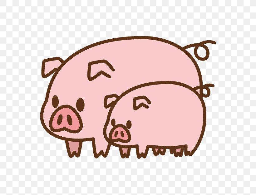 Domestic Pig Silhouette Clip Art, PNG, 624x625px, Domestic Pig, Area, Cartoon, Copyrightfree, Homo Sapiens Download Free